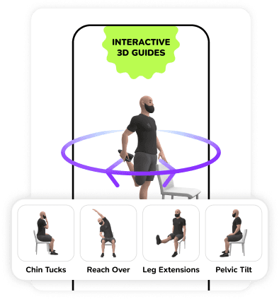 Interactive 3D exercise guides